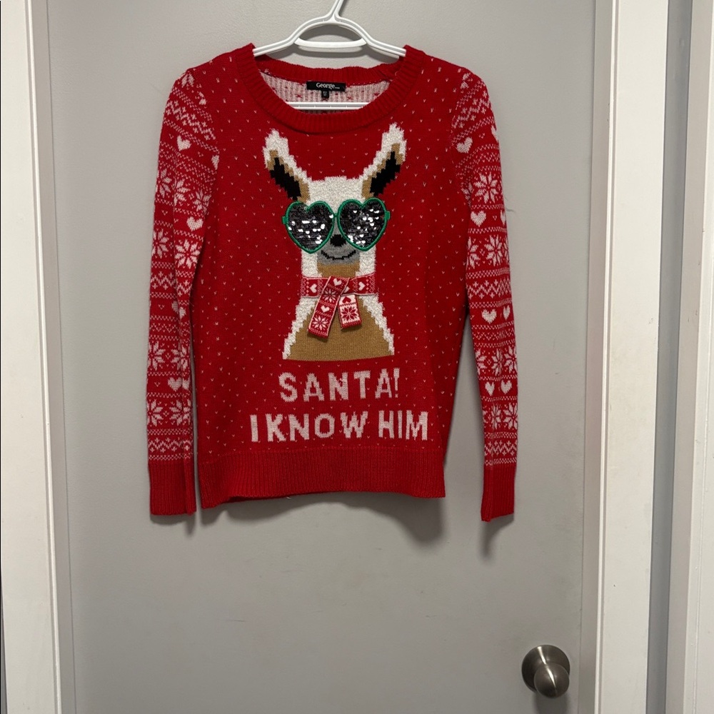 Santa I Know Him Christmas Sweater